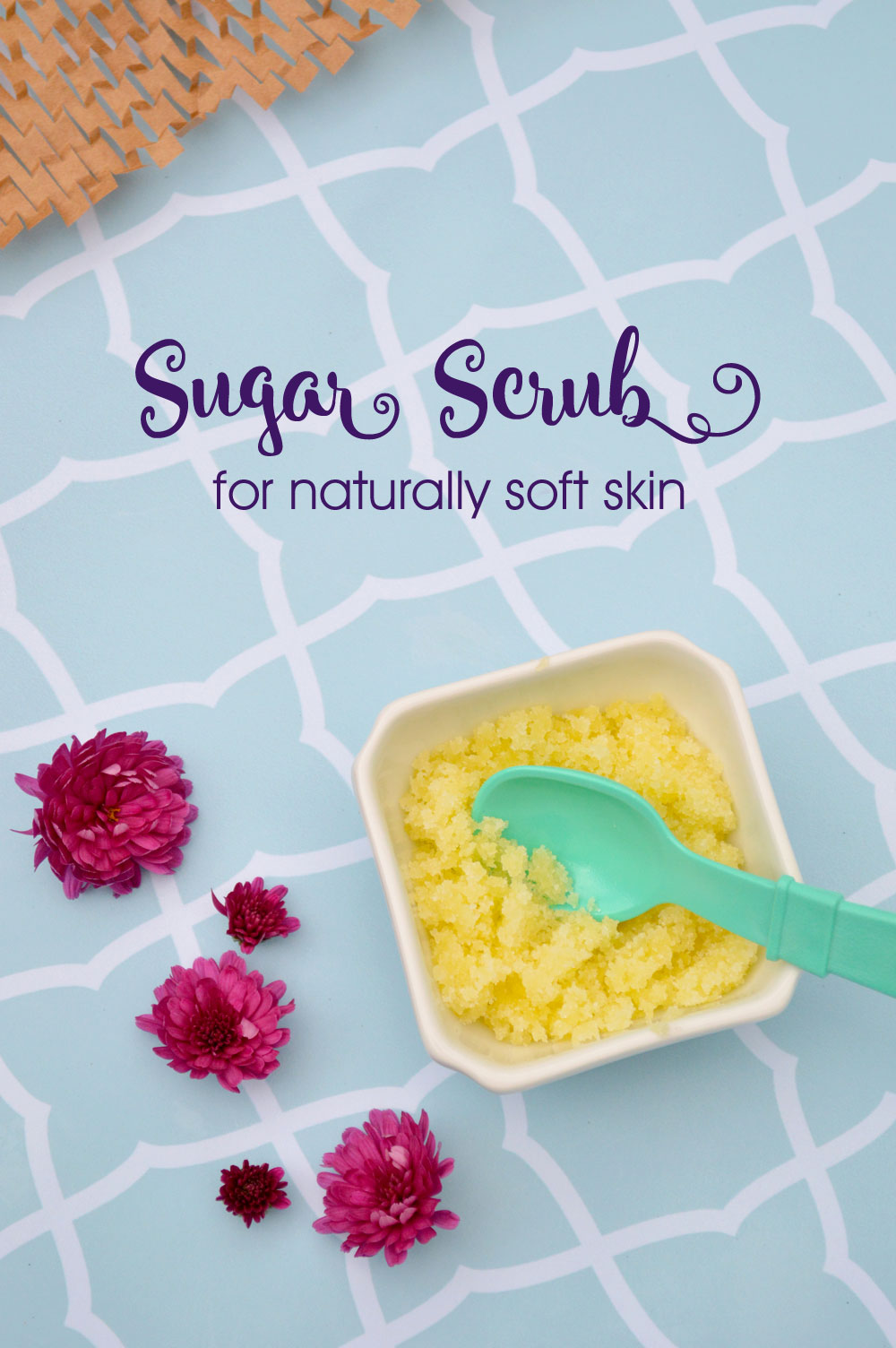 DIY Sugar Scrub for Softer Skin