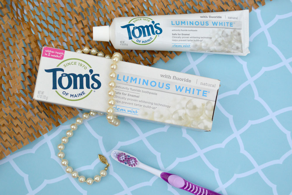 Whiten Your Teeth with Tom's of Maine Toothpaste - Mommy Scene Natural Hygiene Tips