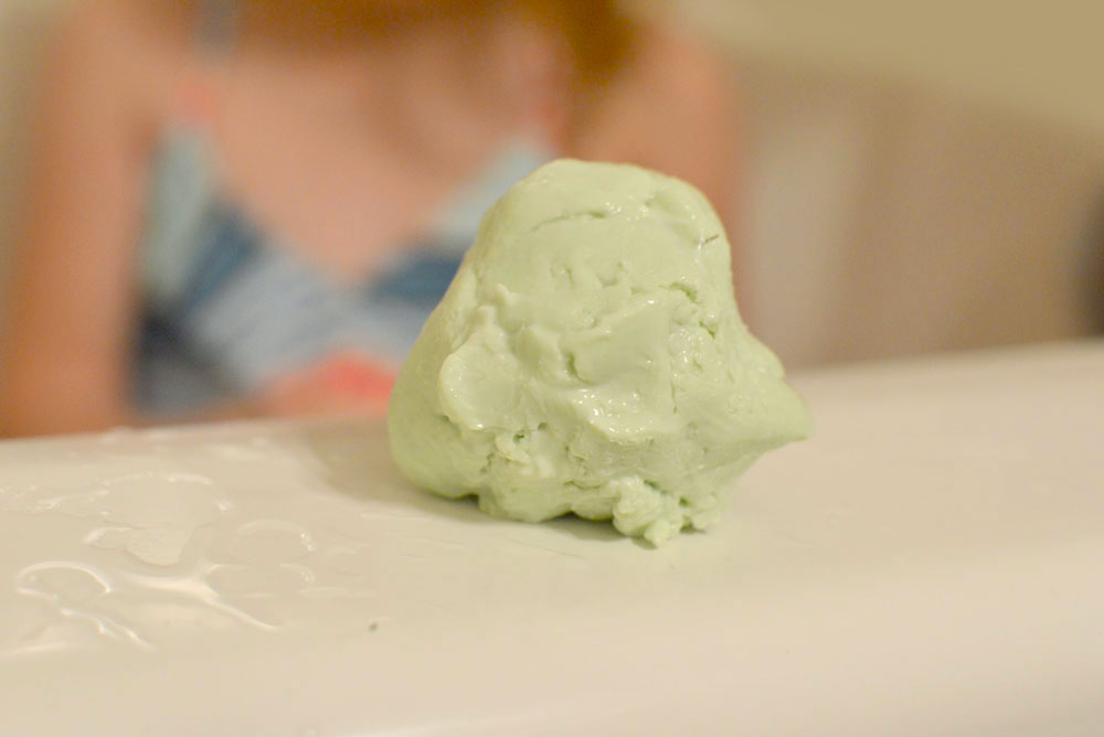 Sudsy Dough moldable soap bath activity - Mommy Scene