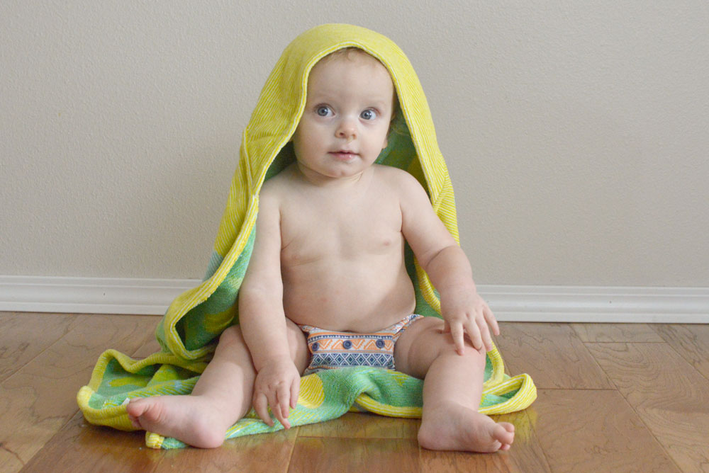 Cute Jungle Breganwood hooded towel for babies - Mommy Scene