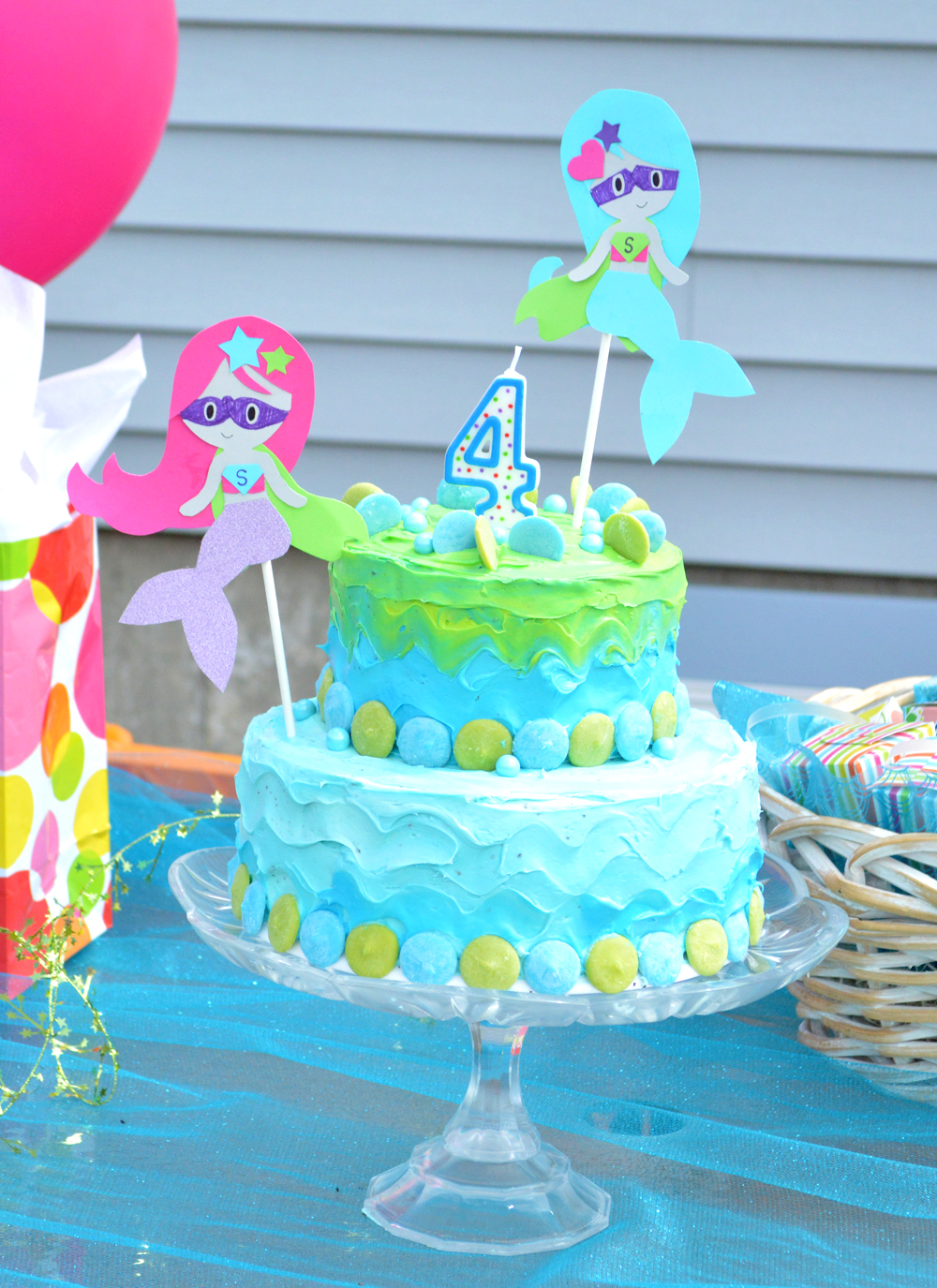 Superhero-Mermaid Kid’s Birthday Party
