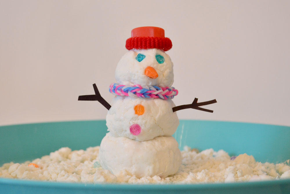 diy play snow creative kids activity