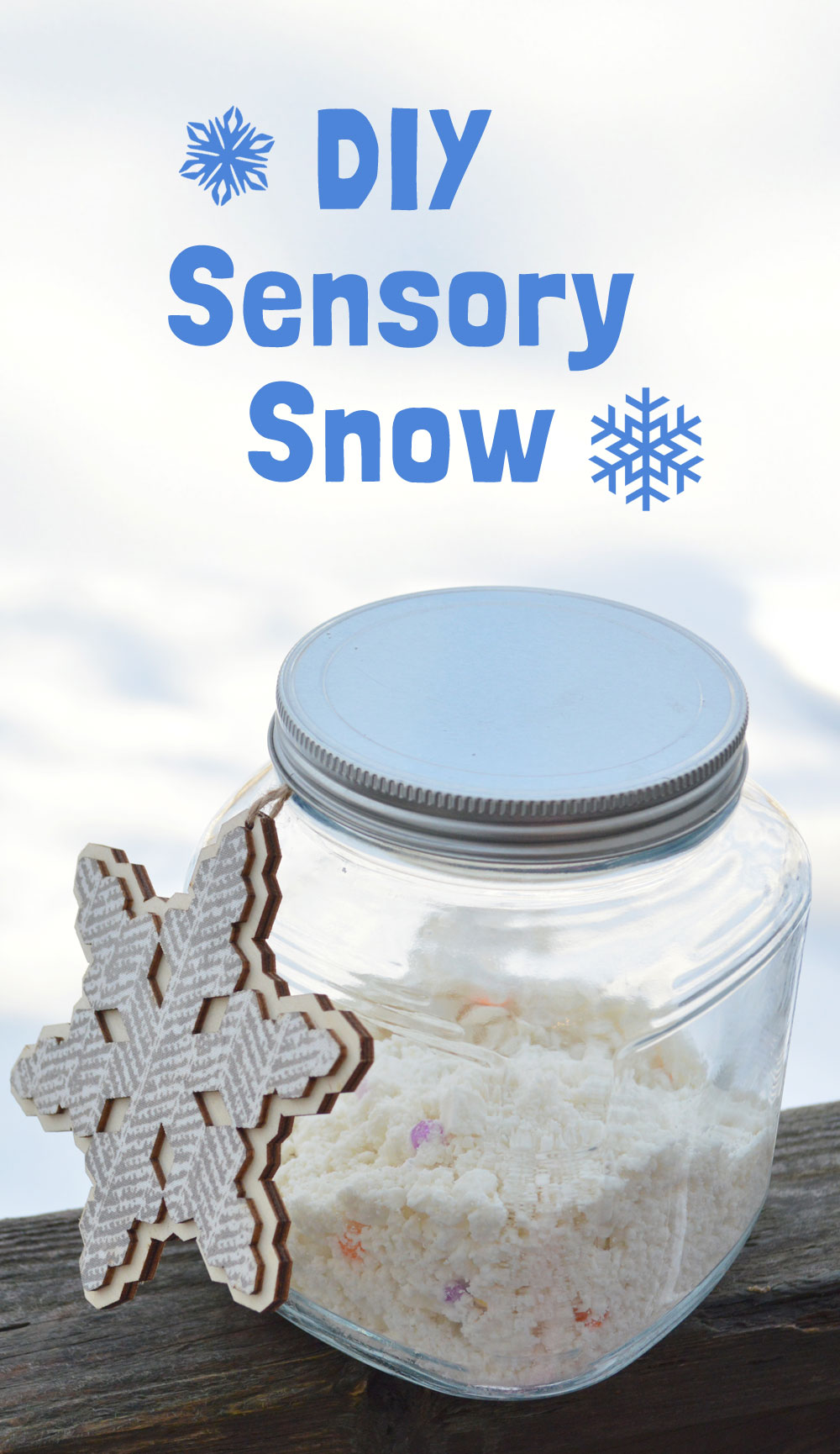 Fun sensory snow activity for kids - Mommy Scene