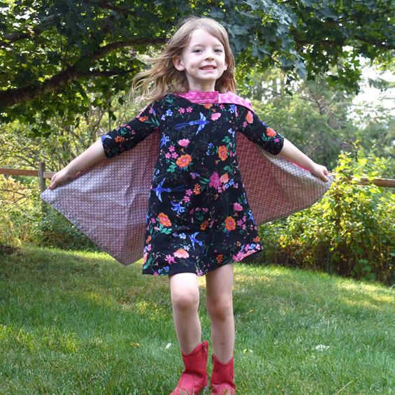DIY Superhero Capes Sewing Project