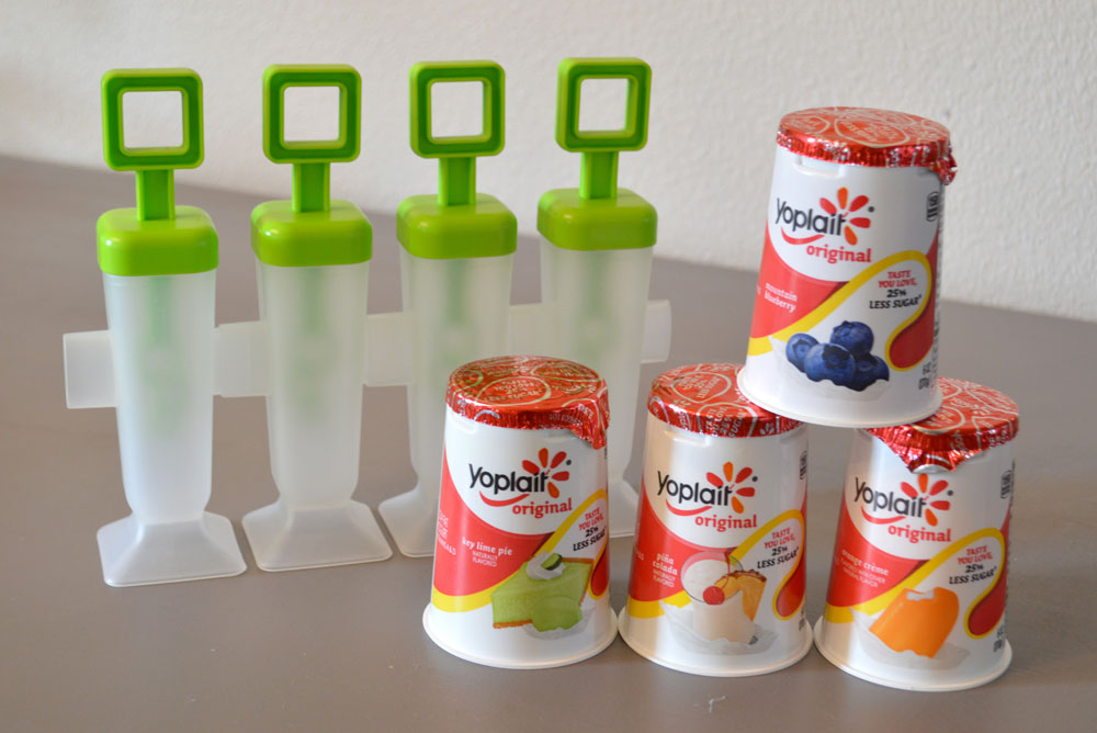 Yogurt Popsicles with different flavors - Mommy Scene