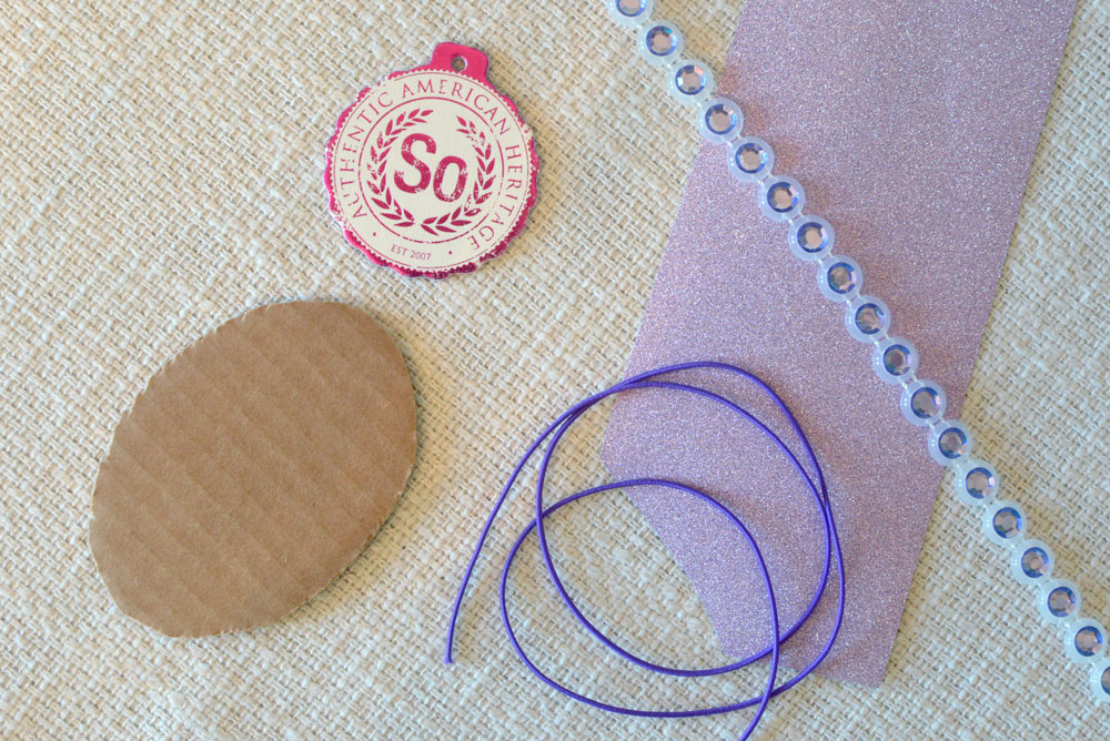 Sofia the First amulet easy kids craft 