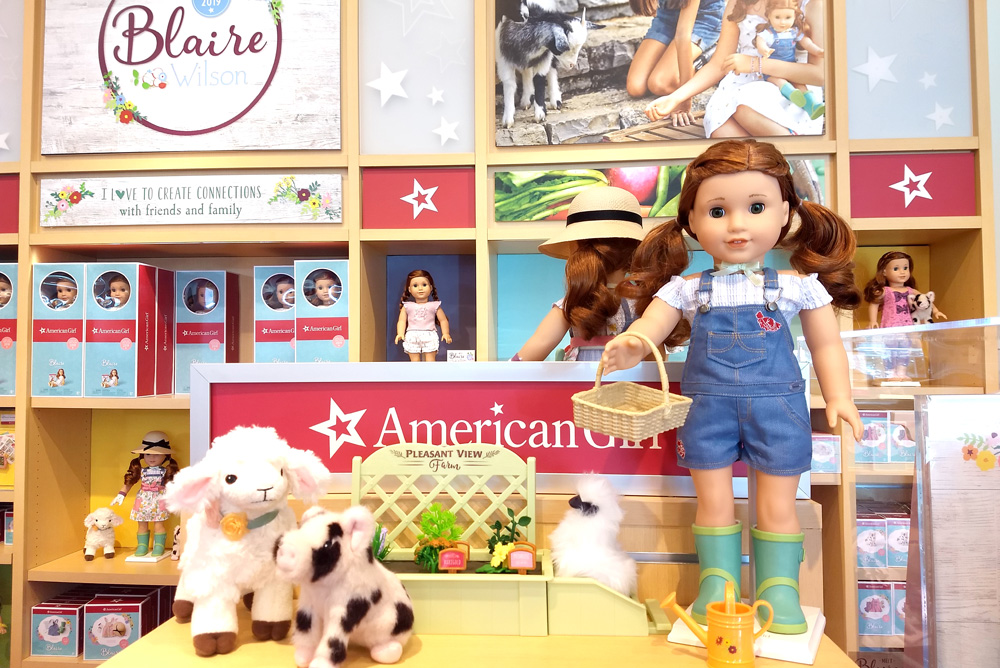 American Girl store Blaire Wilson collection