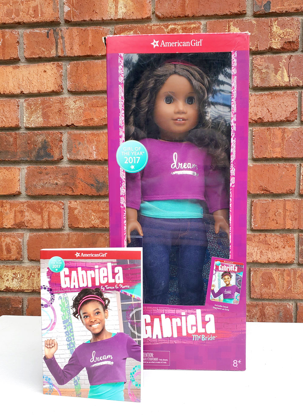 American Girl Gabriela McBride is the 2017 doll of the year and book