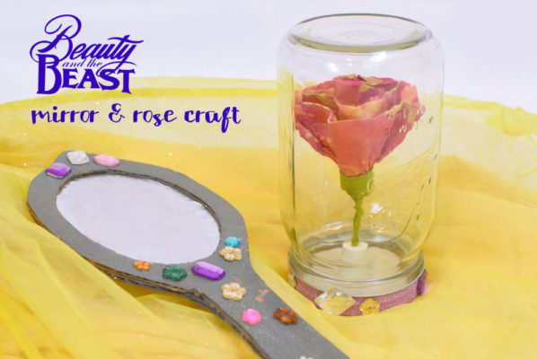 Beauty & The Beast Rose & Mirror Craft