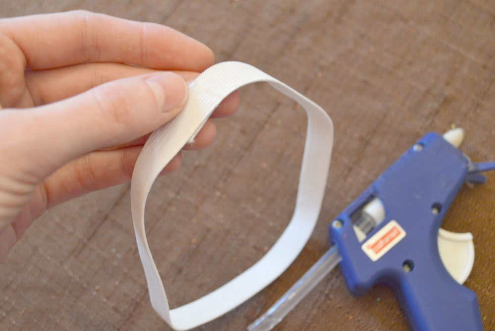 No-Sew Toddler Tutu DIY tutorial - how to make the waistband