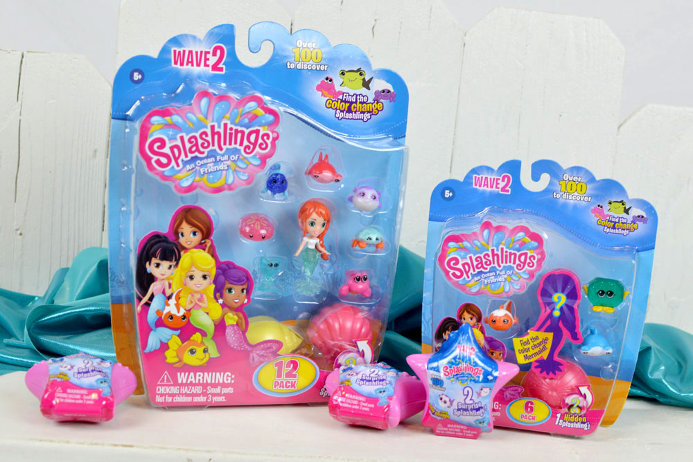 Splashlings mermaid toys