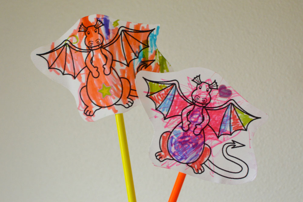 Make Paper Character Puppets Spring Break Activities