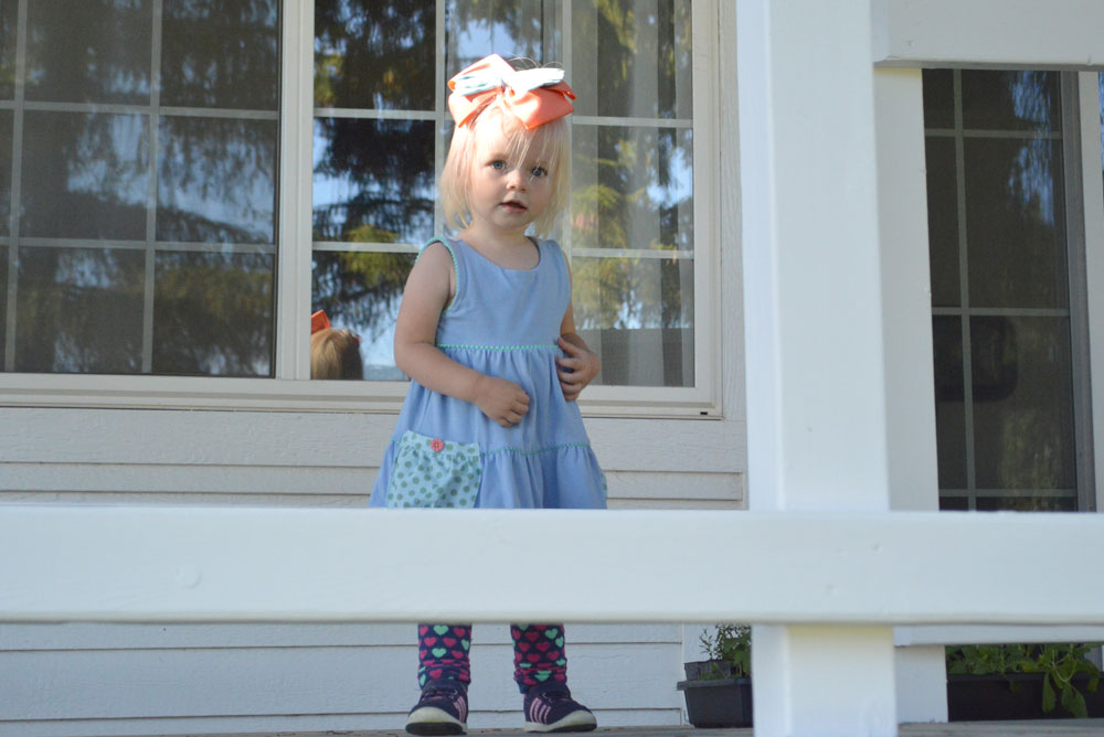 Matilda Jane designs adorable dresses and tops for modern little girls