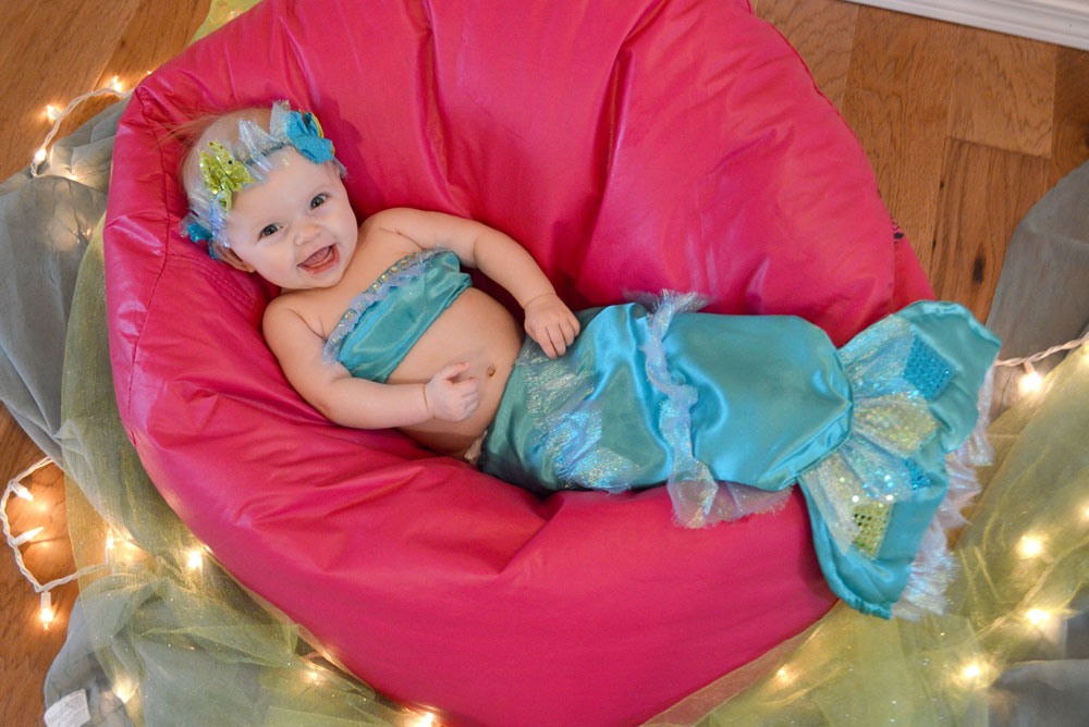Mermaid baby costume - Mommy Scene