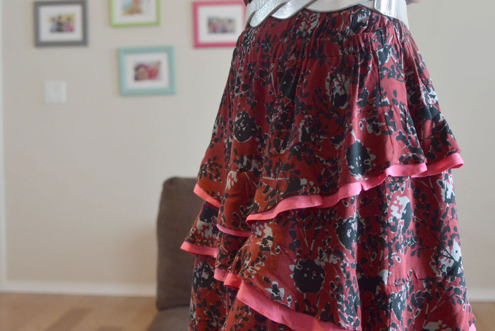 Mommy Fashion Basics and Matilda Jane dress with ruffles - Mommy Scene