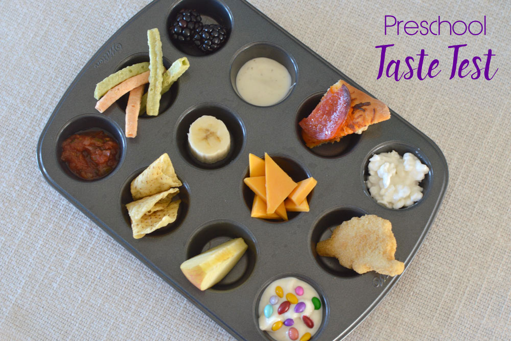 Preschool Taste Test Kids' activity - Mommy Scene