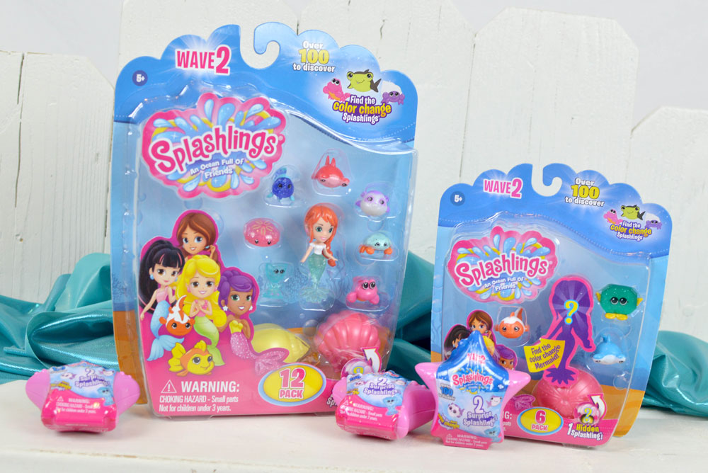 Splashlings Mermaid Toy Sets - Mommy Scene review