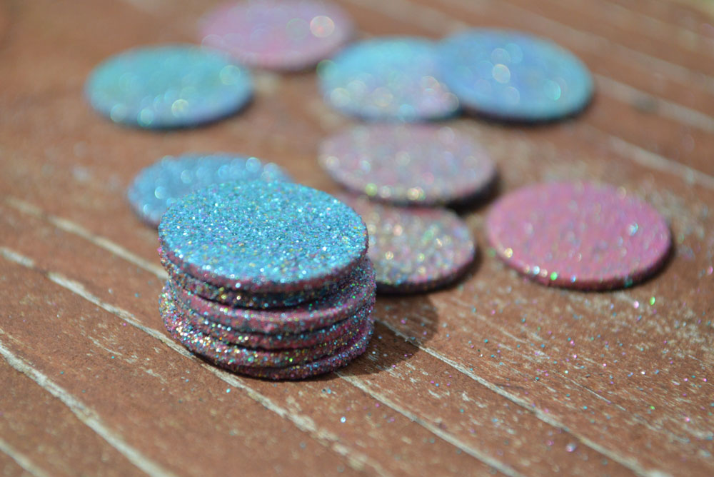 Glittery Tooth Fairy coins kids' craft - Mommy Scene