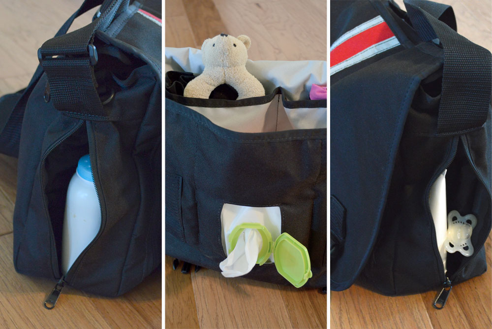 DadGear Messenger Bag has lots of pockets - Mommy Scene review