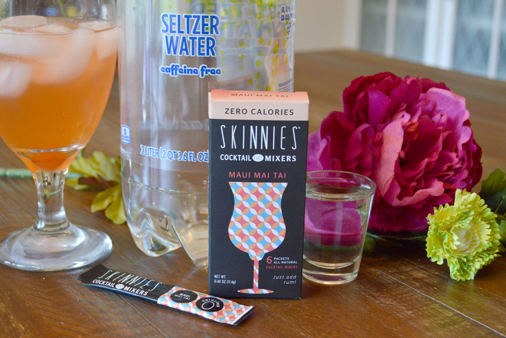 Dinner party RSVP Skinnies cocktail mixers - Mommy Scene