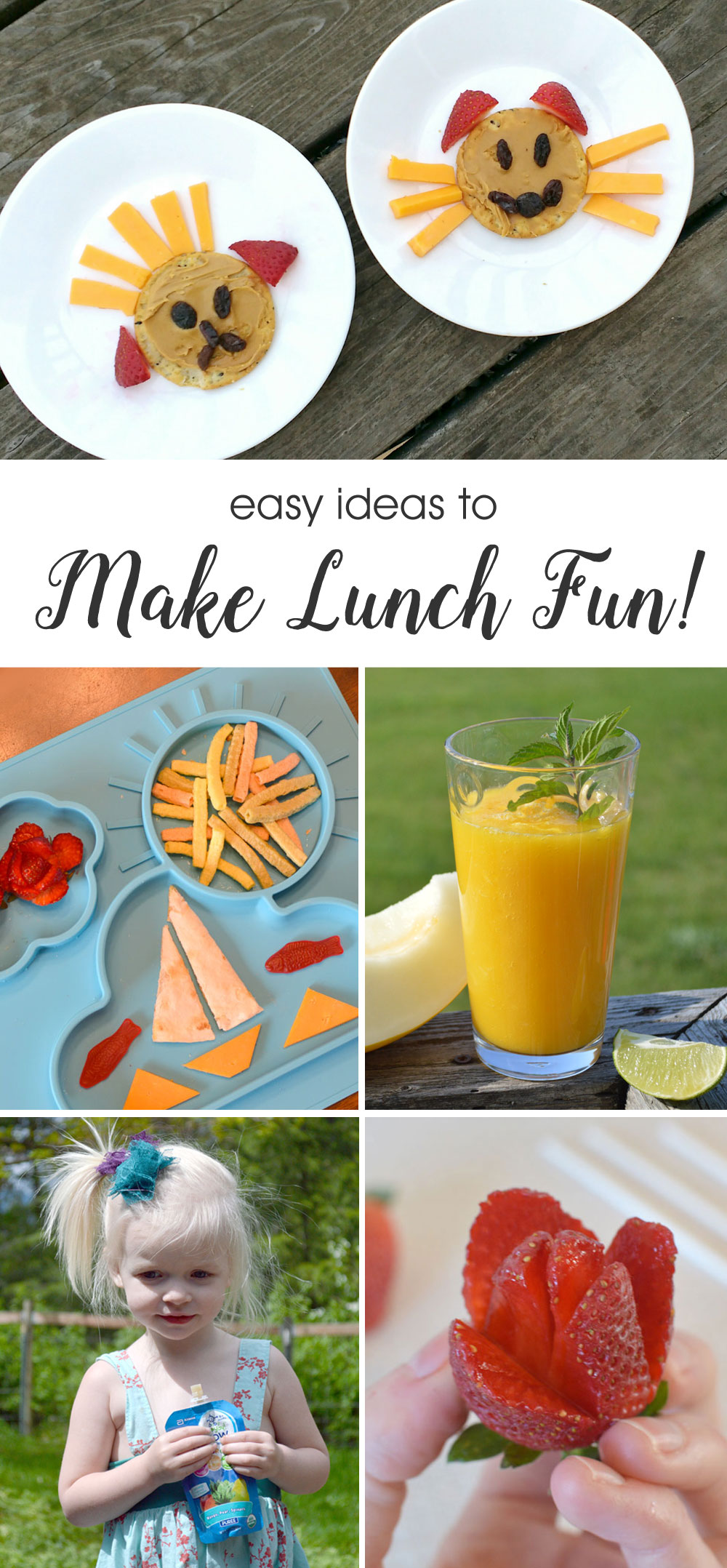 Easy ideas to make lunch fun for kids