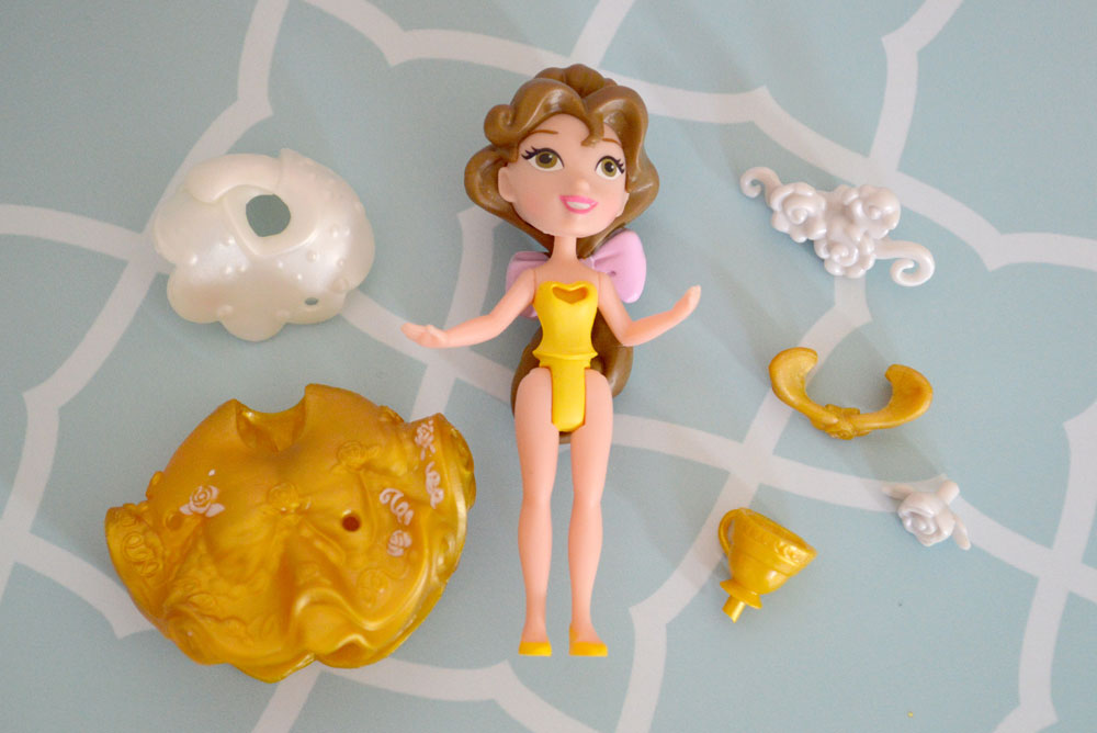 Disney Princess Little Kingdom set and bell doll come with mix and match accessories - Mommy Scene