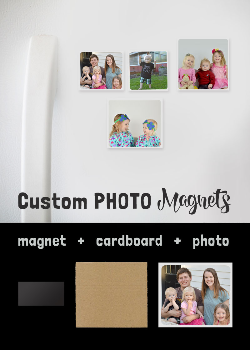 Custom photo magnets gift ideas