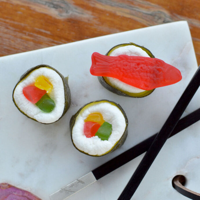 DIY Candy Sushi