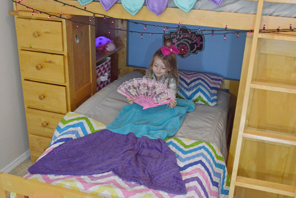Mermaid themed kids' bedroom designed - Mommy Scene