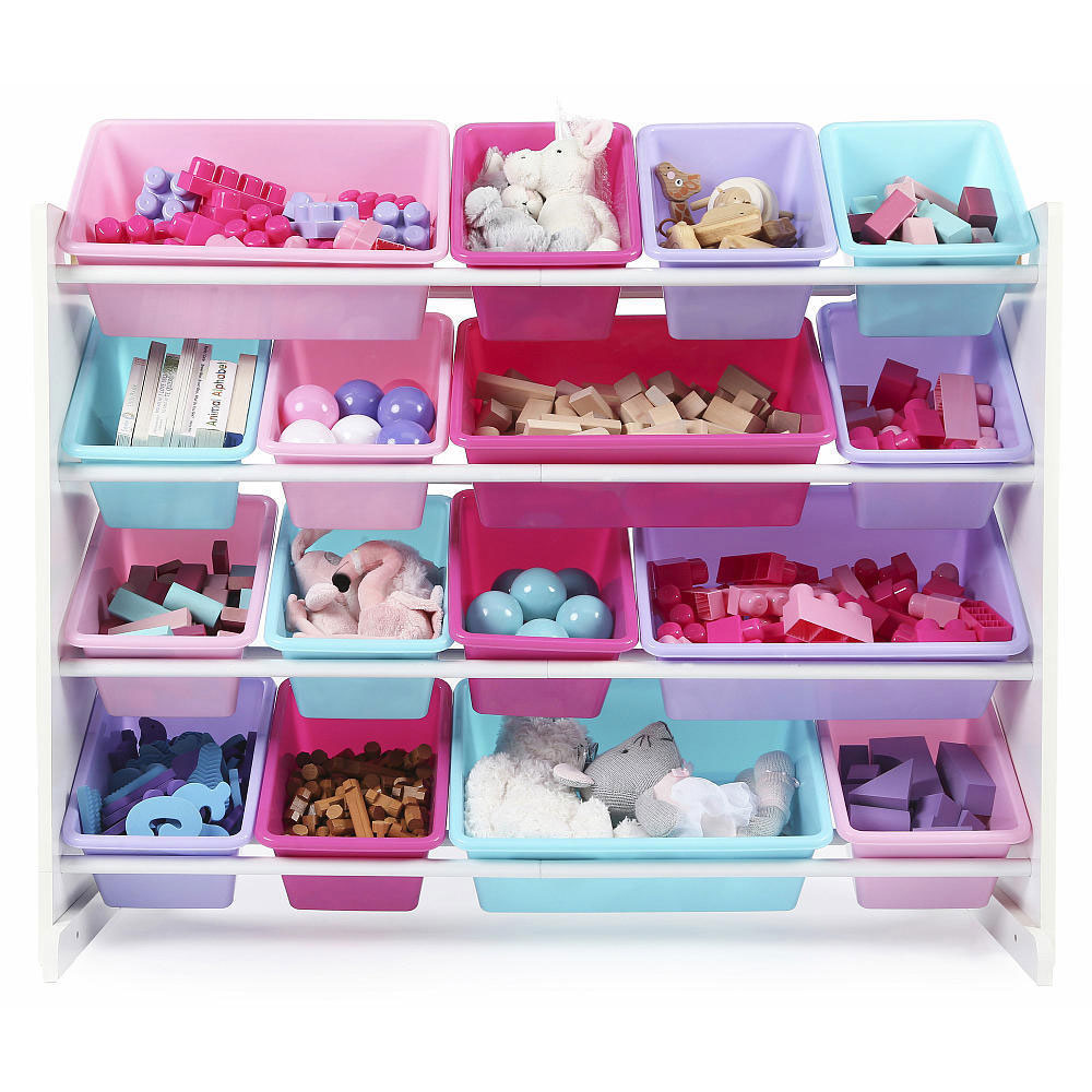 Organized toy bins - Mommy Scene