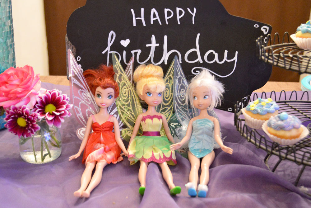 Cute Girl's Fairy Themed Birthday Party with fairy doll decorations - Mommy Scene
