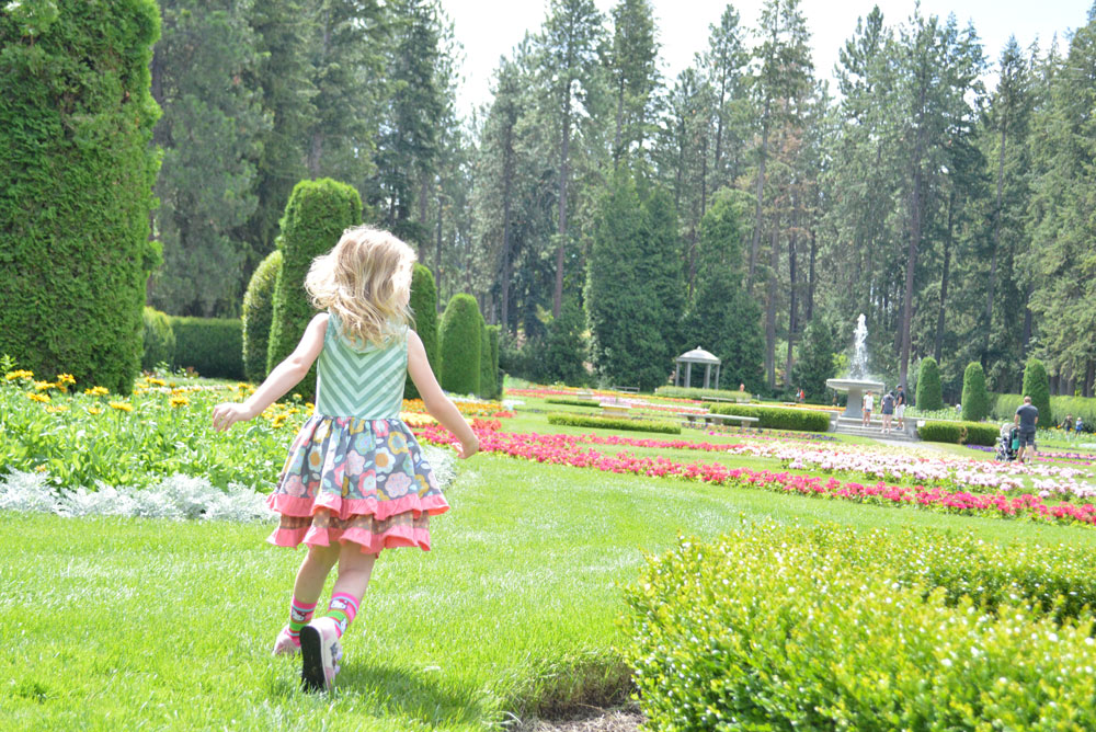 Spokane Manito Park and flower gardens family visit - Mommy Scene
