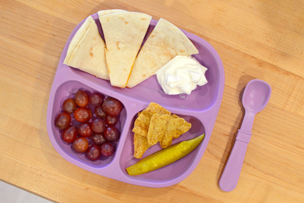 Re-Play kids' lunch plate