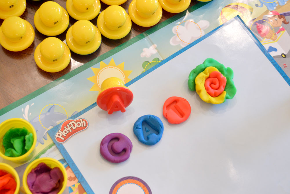 Play-Doh Letters and Language Set for kids preschool - Mommy Scene