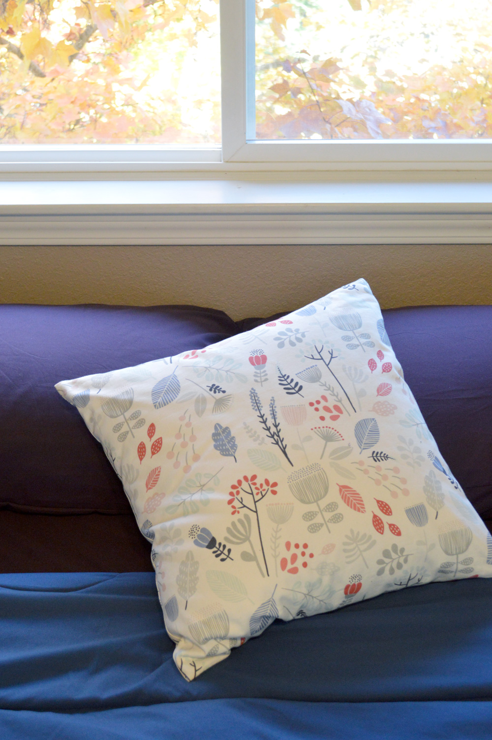 Minted printed throw pillow