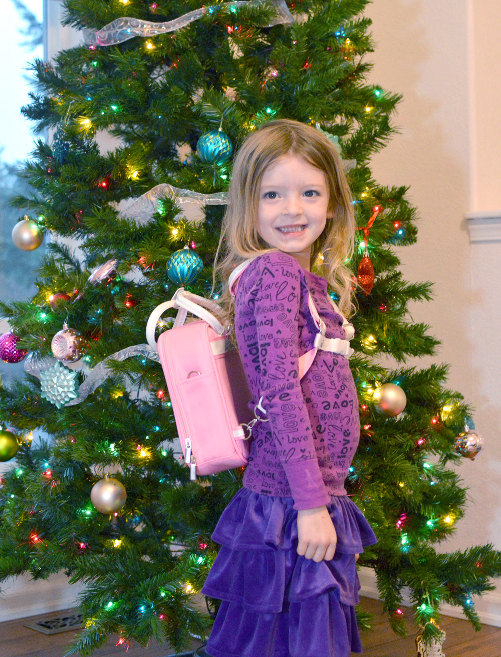 Gabby Box pink backpack for girls - Mommy Scene
