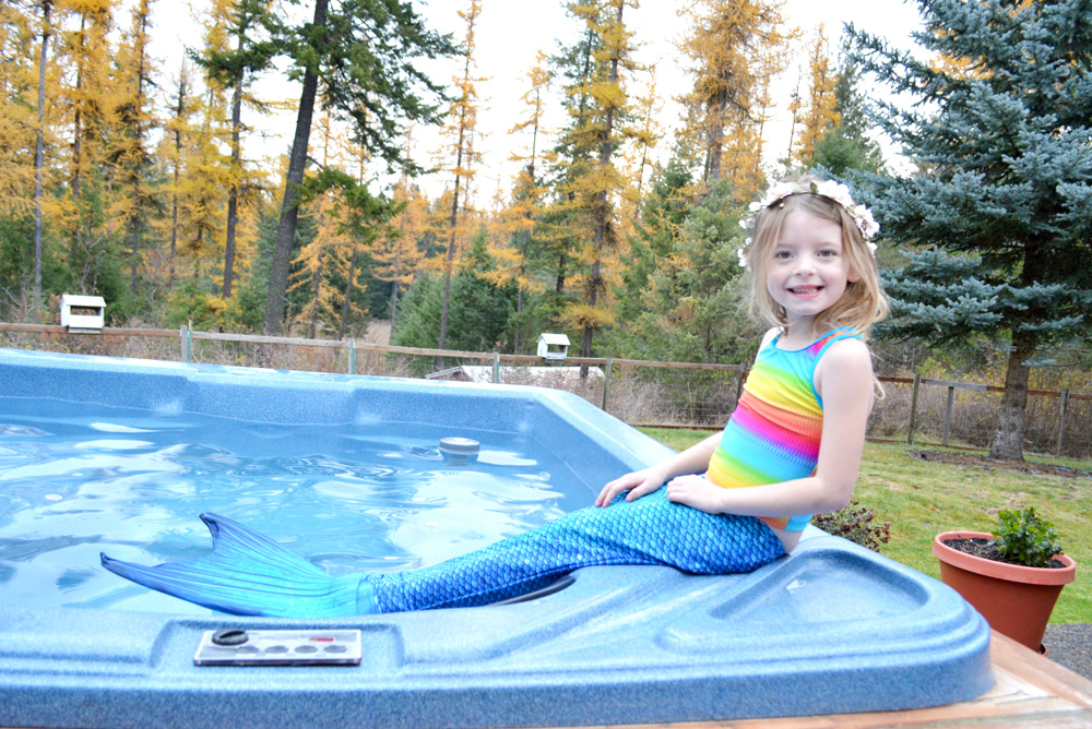 Teach Kids to Swim & Love Water with a Mermaid Tail