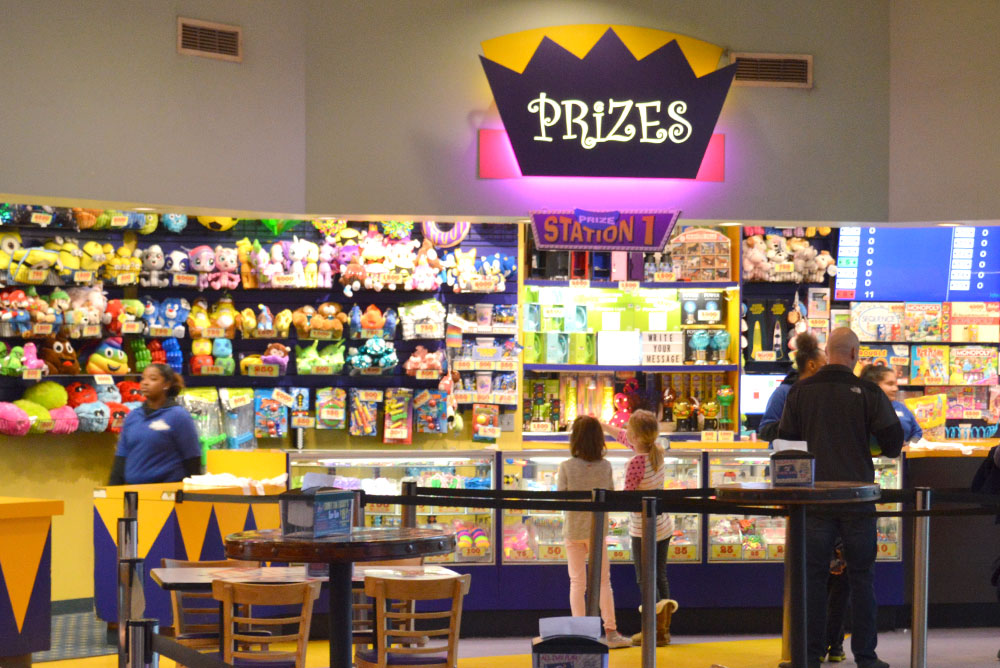 Tukwila Family Fun Center arcade prizes