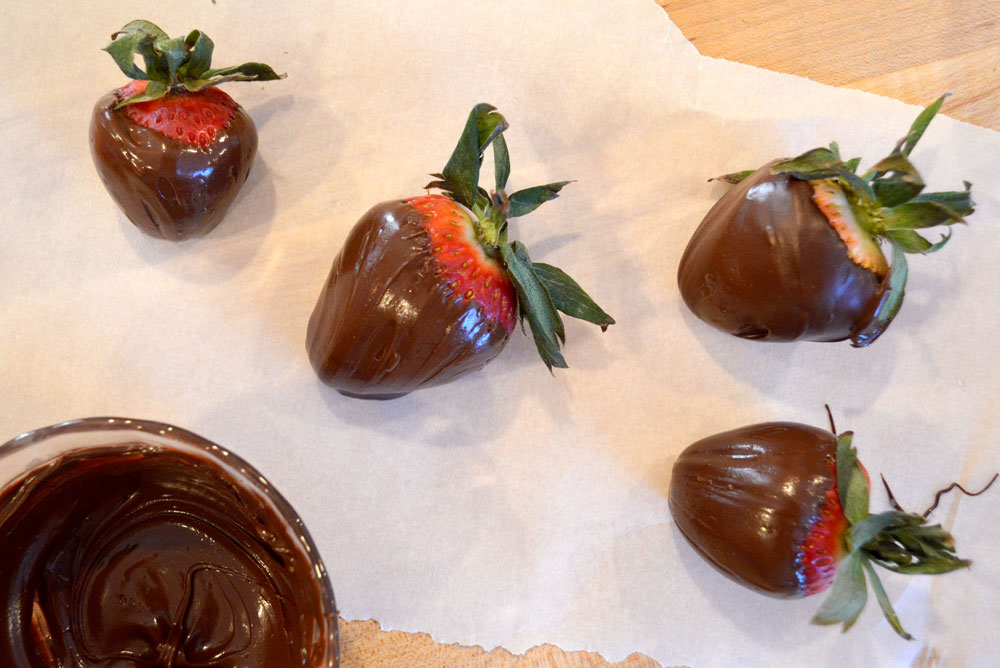 Chocolate covered strawberries secret tip