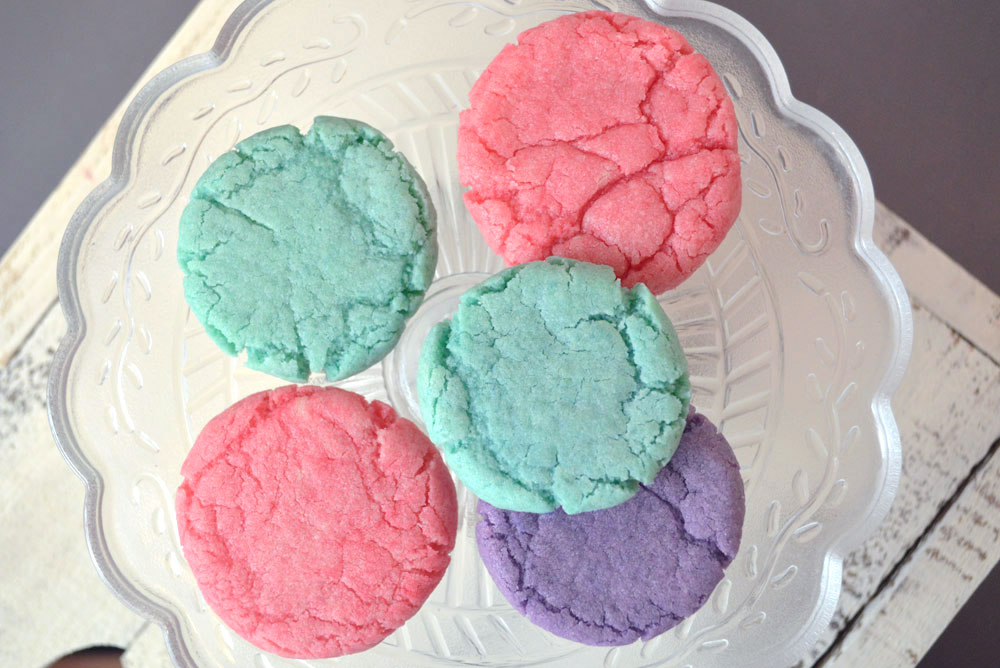 Yummy colorful jello cookies