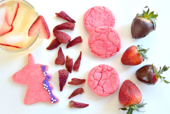 Yummy Treats With Strawberries
