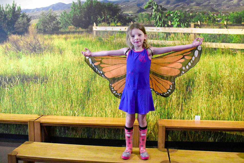 Denver Museum of Nature and Science Kids Discovery Zone dress up corner