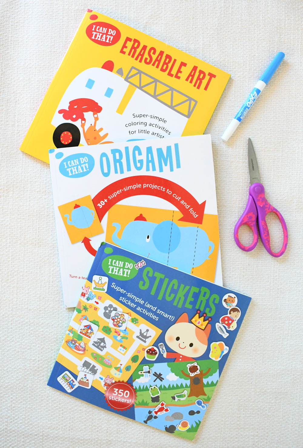 I Can Do That! interactive kids workbooks