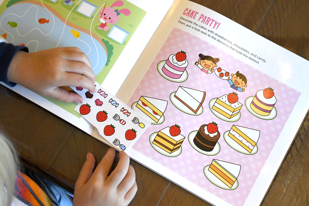 I Can Do That! Stickers interactive kids workbook