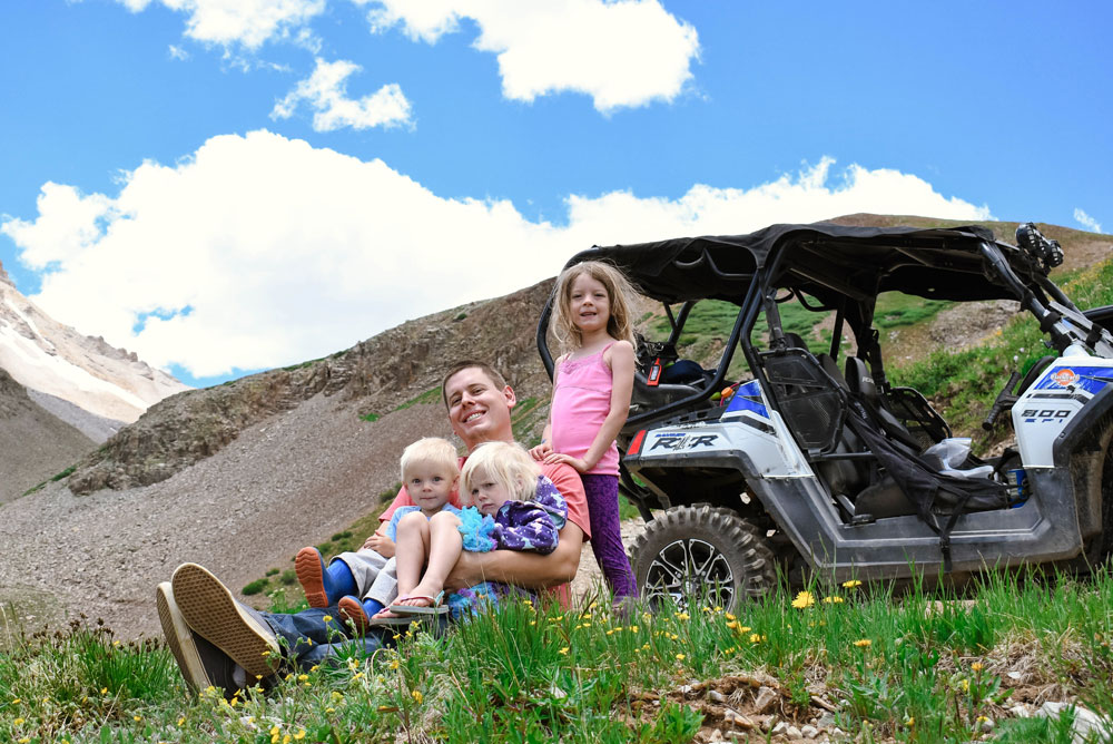 Family Off-Roading Mountain Adventure in Ouray Colorado
