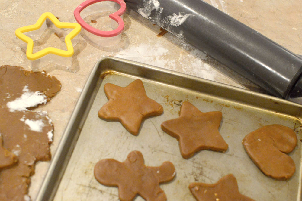 homemade gingerbread cookies