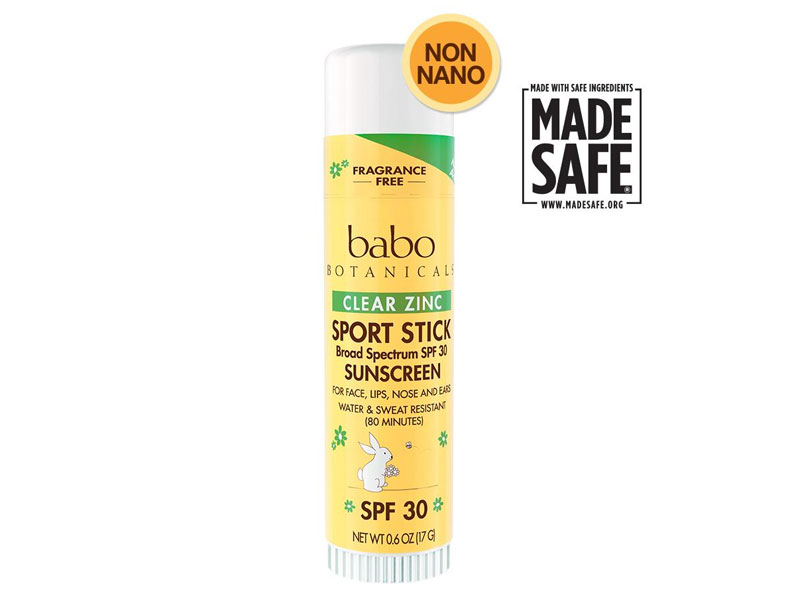 Family Travel Essentials - Babo Botanicals Clear Zinc Sunscreen Stick