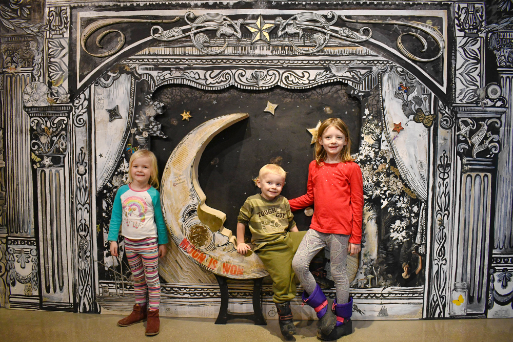 Artistic fireplace Children's Museum of Denver