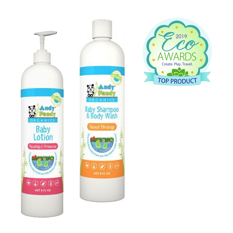 Andy Pandy Organic Baby Shampoo and Body Wash Winter Eco Awards
