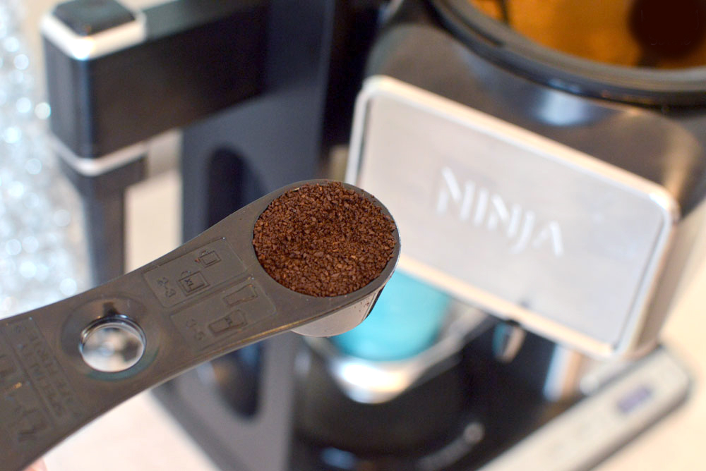 Ninja Coffee Bar System coffee measurement